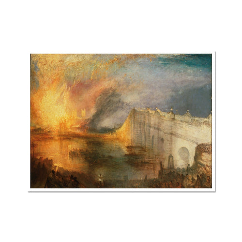 Burning of the Houses of Lords and Commons | JMW Turner | 1835