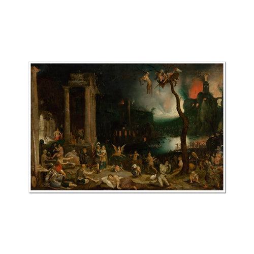 Anée et la Sibylle de Cumes aux Enfers | Jan Brueghel l'Ancien | 1604