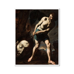 David mit dem Haupt Goliaths | Andrea Vaccaro | 1635