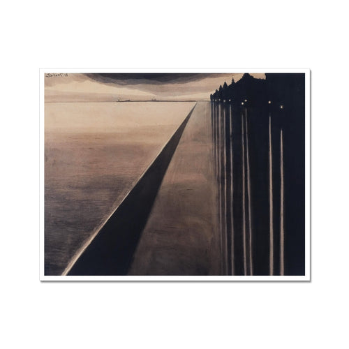 Sea Wall, Light Reflections | Léon Spilliaert | 1908
