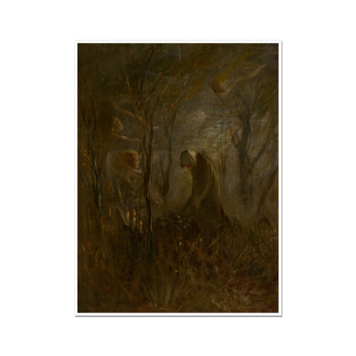 Prayer Over The Grave | László Mednyánszky | 1895