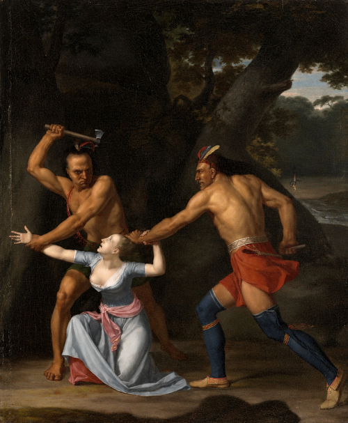 The Murder of Jane McCrea | John Vanderlyn | 1804
