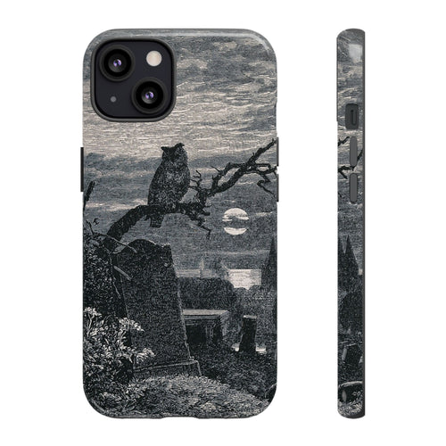 Graveyard at Night with Owl | Robert Paterson | 1875