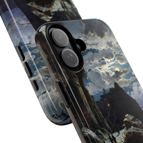 Monks Walk to the Mountain Monastery of Athos | Hermann Corrodi | 1905