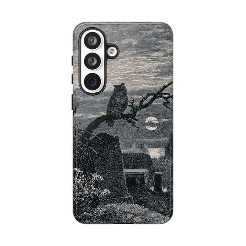 Graveyard at Night with Owl | Robert Paterson | 1875