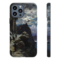 Monks Walk to the Mountain Monastery of Athos | Hermann Corrodi | 1905