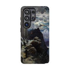 Monks Walk to the Mountain Monastery of Athos | Hermann Corrodi | 1905