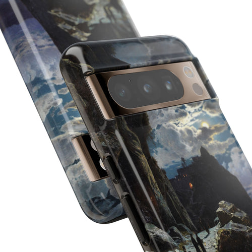 Monks Walk to the Mountain Monastery of Athos | Hermann Corrodi | 1905