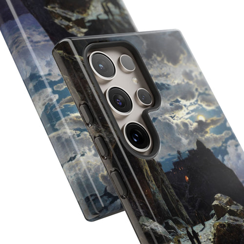 Monks Walk to the Mountain Monastery of Athos | Hermann Corrodi | 1905