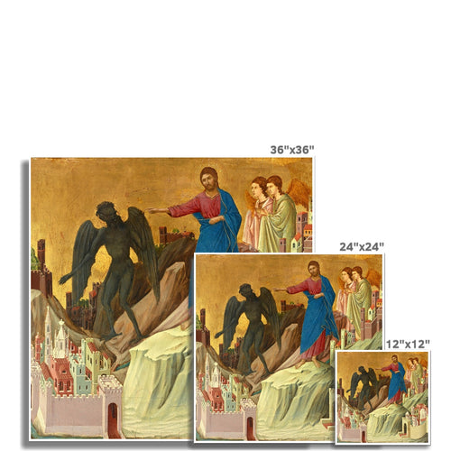 Temptation of Christ | Duccio | 1311