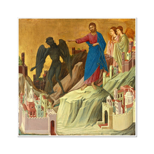 Temptation of Christ | Duccio | 1311