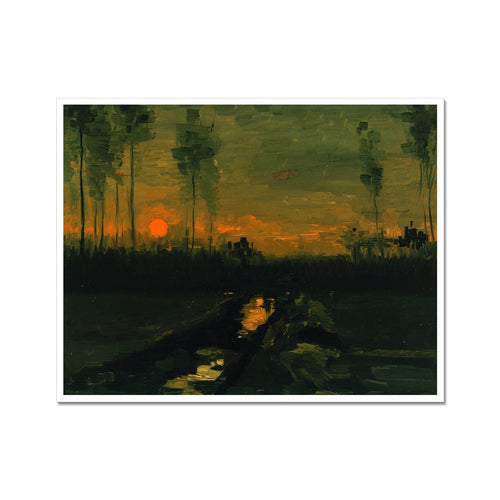 Evening Landscape | Vincent van Gogh | 1885