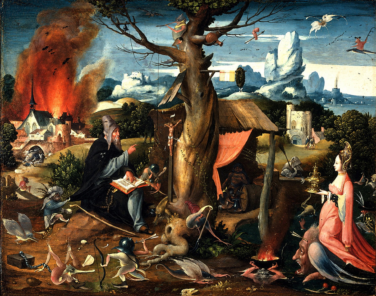 The Temptation of Saint Anthony | Jan Wellens de Cock | 16th Century
