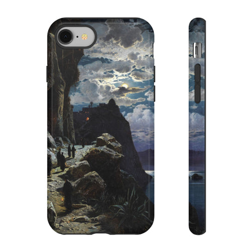 Monks Walk to the Mountain Monastery of Athos | Hermann Corrodi | 1905