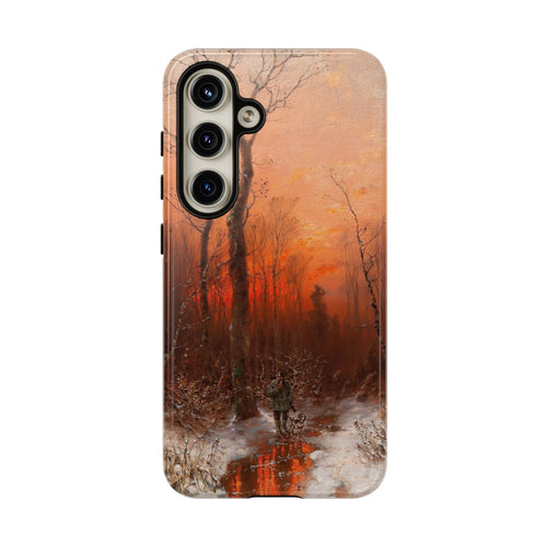 Returning Home at Sunset | Désiré Thomassin | 1894
