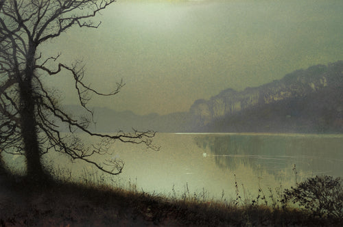 Lakeside at Moonlight | John Atkinson Grimshaw | 19th Century
