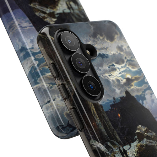 Monks Walk to the Mountain Monastery of Athos | Hermann Corrodi | 1905