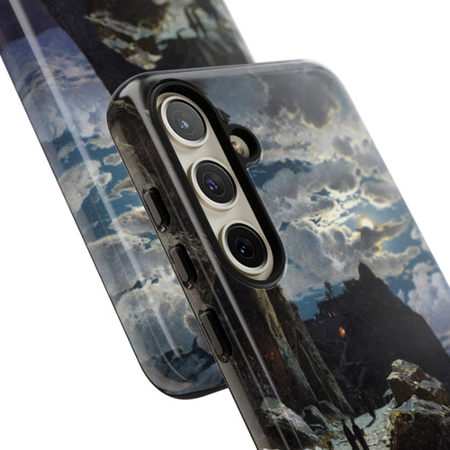 Monks Walk to the Mountain Monastery of Athos | Hermann Corrodi | 1905