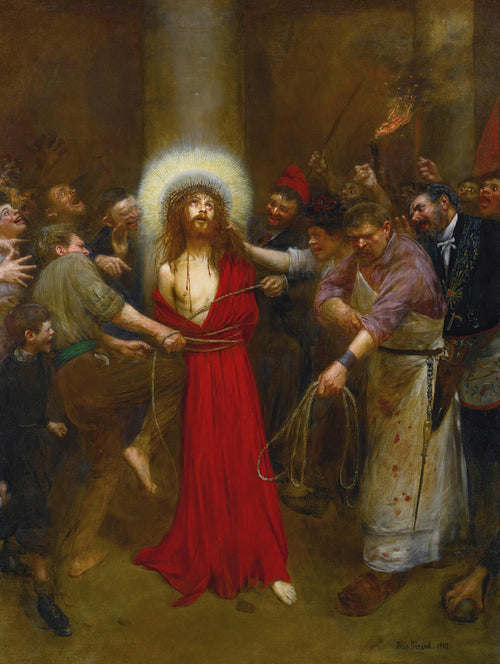 Christ Tied to the Column | Jean Béraud | 1901
