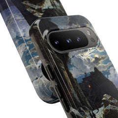 Monks Walk to the Mountain Monastery of Athos | Hermann Corrodi | 1905