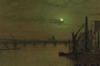 Waterloo Bridge, London | John Atkinson Grimshaw | 1883
