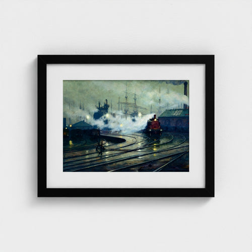 Cardiff Docks | Lionel Walden | 1896