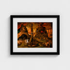 An Angel Leading a Soul into Hell | Follower of Hieronymus Bosch | 16th Century