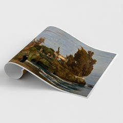 Villa by the Sea | Arnold Böcklin | 1865