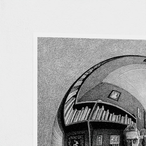 Hand with Reflecting Sphere | M. C. Escher | 1935