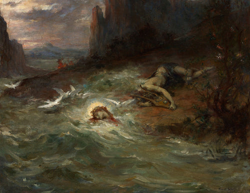 The Death of Orpheus | Henri Leopold Lévy | 1870