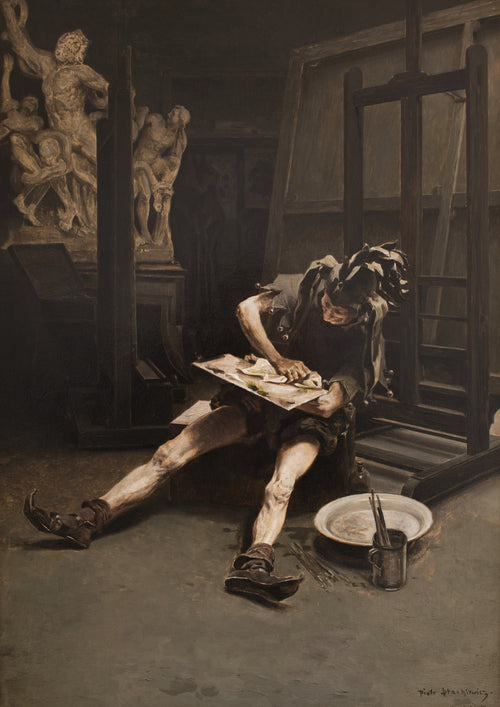 Phantoms in the Studio | Piotr Stachiewicz | 1885