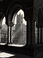 Cloister at Monreale | M.C. Escher | 1933