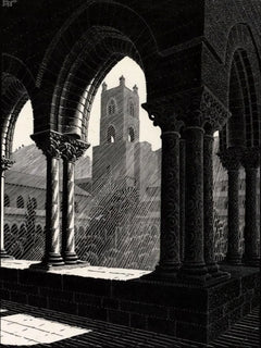 Cloister at Monreale | M.C. Escher | 1933
