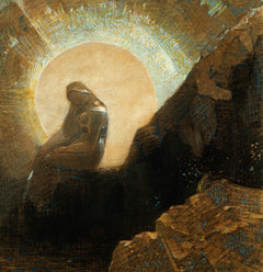 Melancholy | Odilon Redon | 1876