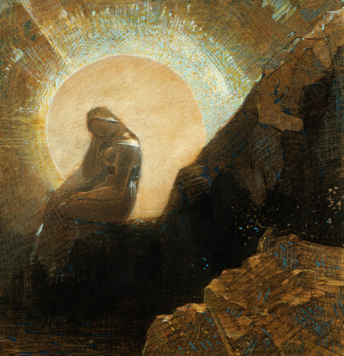 Melancholy | Odilon Redon | 1876