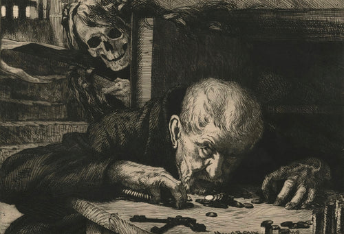 Death With Human | Marcel Roux | 19th Century