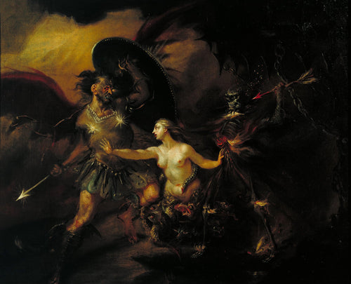 Satan, Sin and Death | William Hogarth | 1740