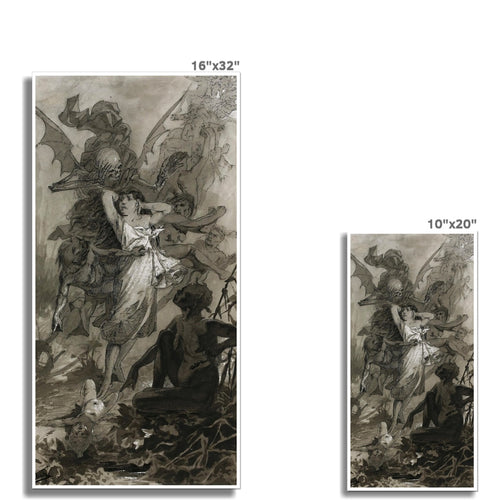 The Dance of Death | Alphonse Mucha | 19th Century