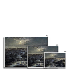 View of Bethlehem at Night |  Josef Langl | 19th Century
