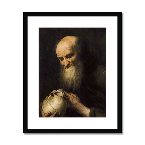 Democritus with a Skull | 17th Century