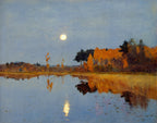 Twilight Moon | Isaac Levitan | 1899