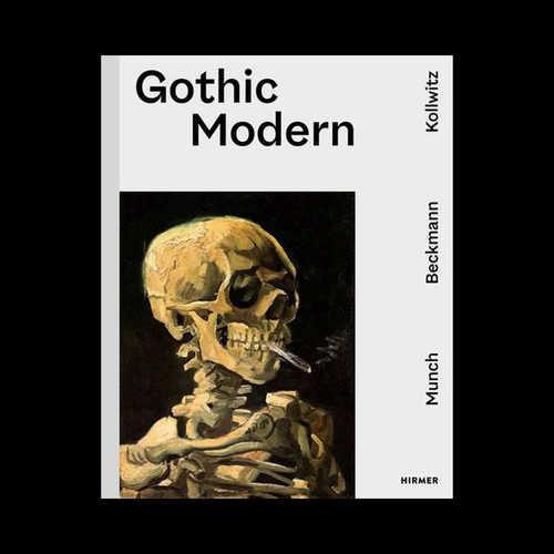 Gothic Modern: Munch. Beckmann. Kollwitz — original book cover on a black background