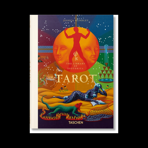 Tarot: The Library of Esoterica — Pocket Edition — original book cover on a black background