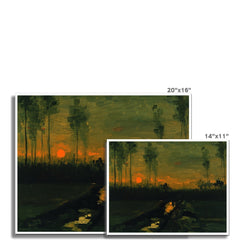 Evening Landscape | Vincent van Gogh | 1885