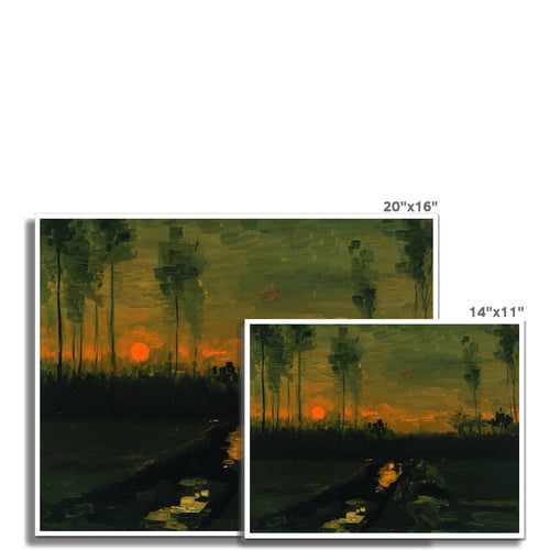 Evening Landscape | Vincent van Gogh | 1885