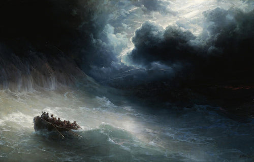 The Wrath of the Seas | Ivan Aivazovsky | 1886