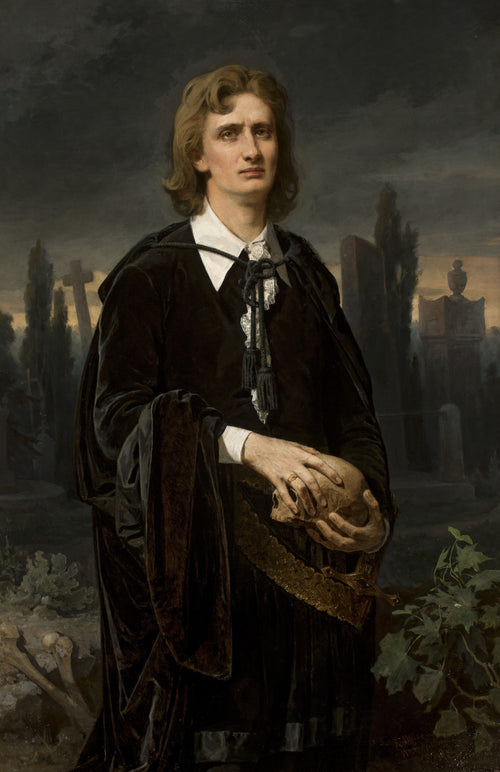 Wincenty Rapacki in the Role of Hamlet | Karol Miller | 1870