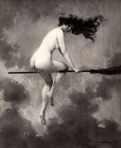 Departure for the Witches Sabbath | Albert Joseph Penot | 1910