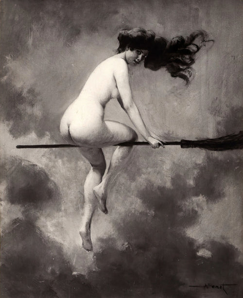 Departure for the Witches Sabbath | Albert Joseph Penot | 1910