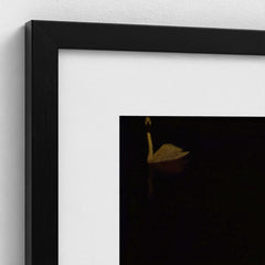 Lemminkäinen’s Mother – black frame and white mount, larger frame detail